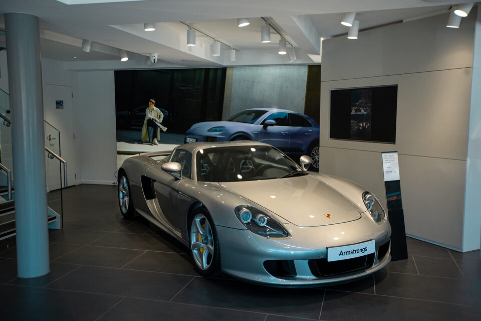 Armstrong Motor Group — AI-enhanced cinematic storytelling for the Porsche Carrera GT