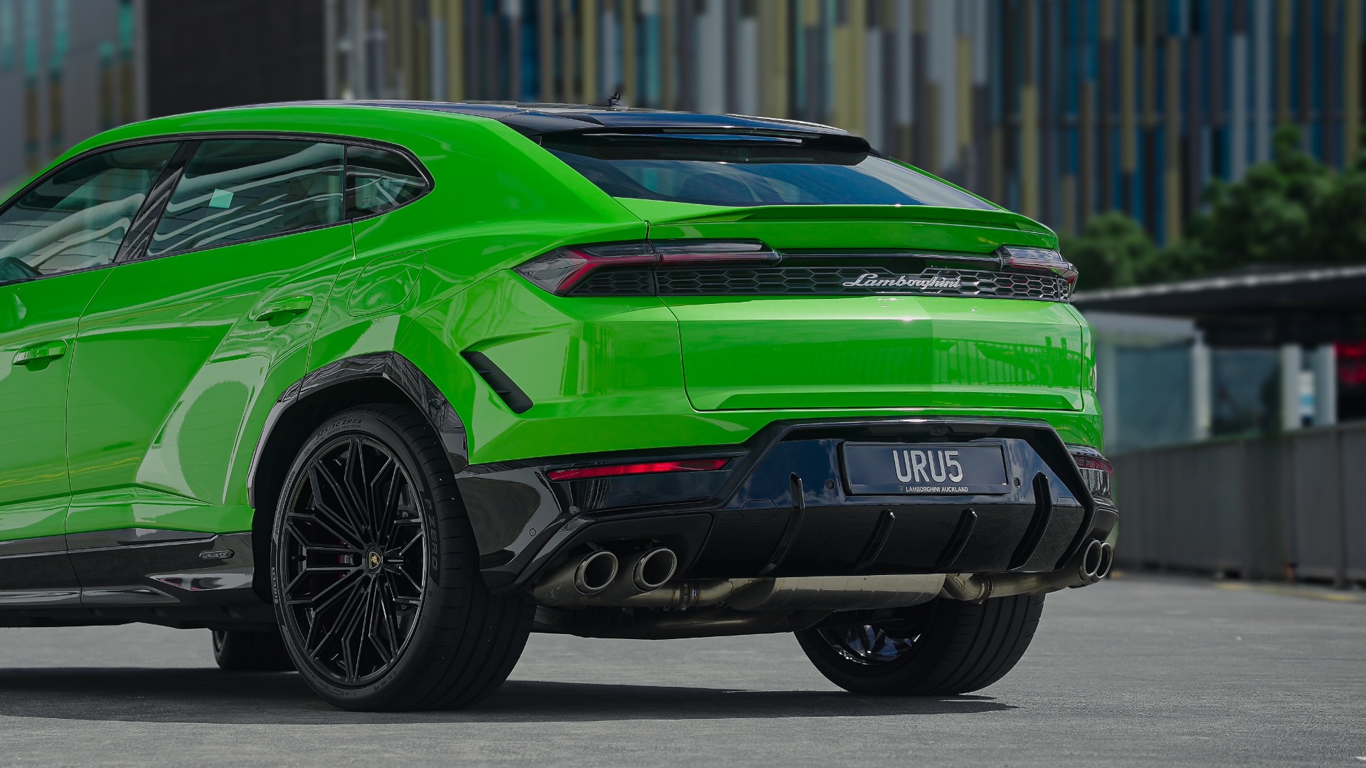 Lamborghini campaign shoot